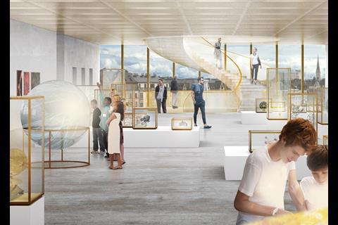 David Chipperfield Architects - Stockholm Nobel Centre - second floor